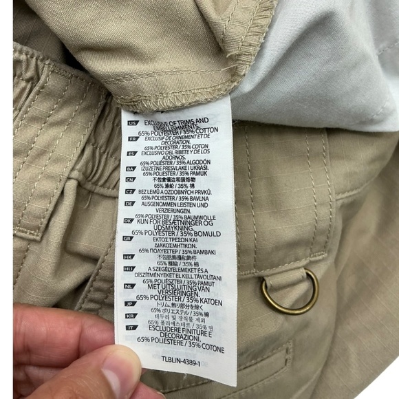 5.11 Tactical Women's Tactical Pro Pants Regular Fit Size 6 Khaki Cargo - Picture 7 of 12